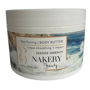 Nakery Beauty Seaside Serenity SkinToning Body Butter Lotion 7.9 oz